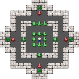Уровень 4 — Microban 02 Arranged